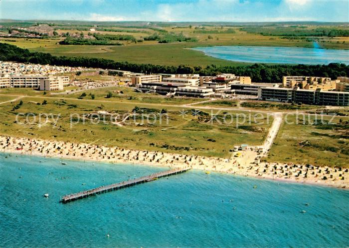 Weissenhaeuser Strand Fliegeraufnahme