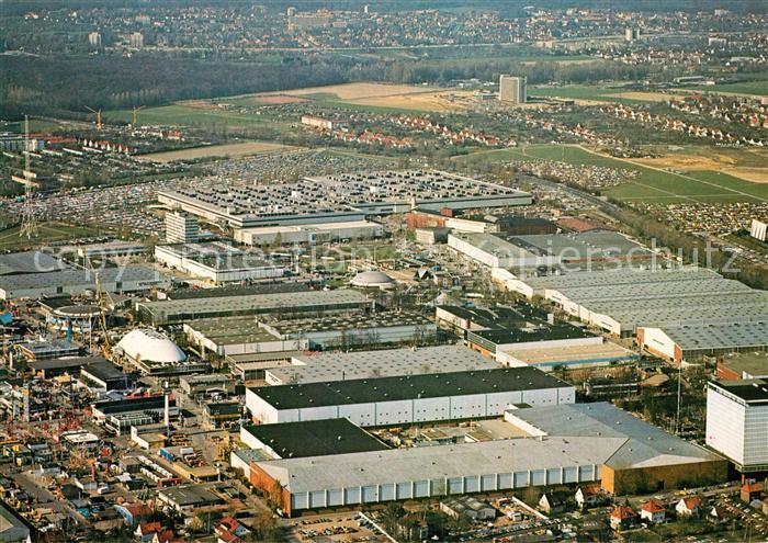 Hannover Messe Fliegeraufnahme