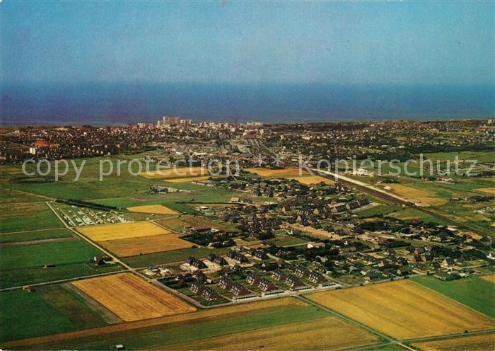 Sylt OT Tinnum Fliegeraufnahme