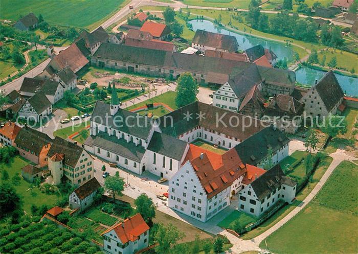 Heiligkreuztal Ehem Zisterzienserkloster Fliegeraufnahme