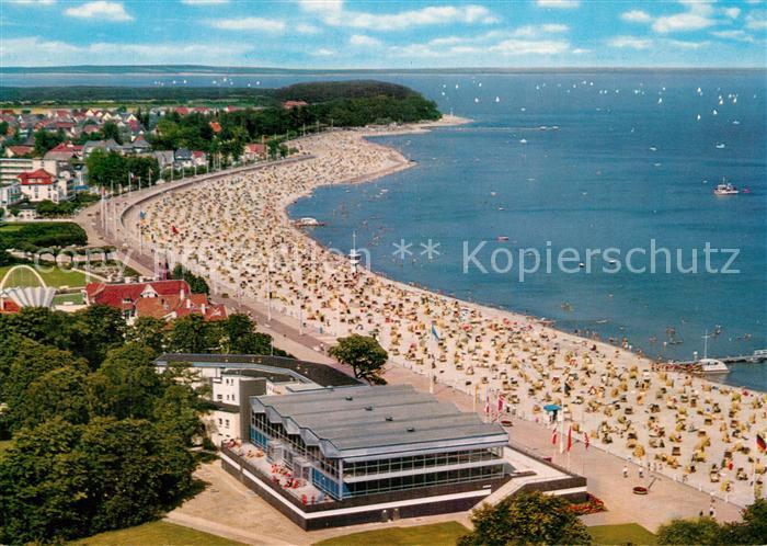 Travemuende Ostseebad Fliegeraufnahme