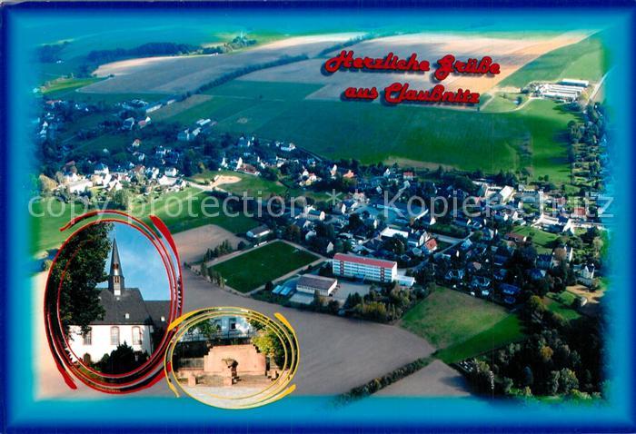 Claussnitz Fliegeraufnahme Kirche