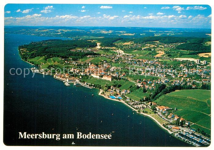 Meersburg Bodensee Fliegeraufnahme