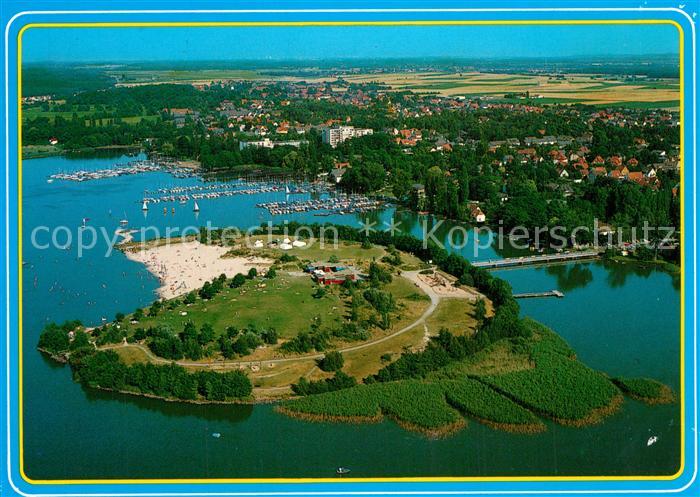 Steinhude Fliegeraufnahme Badeinsel