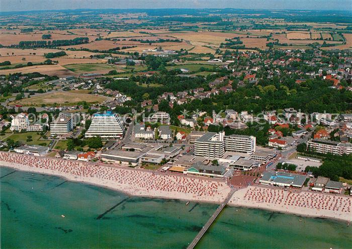 Gr?mitz Ostseebad Fliegeraufnahme mit Strand