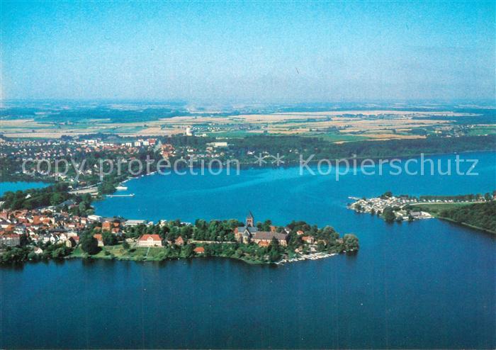 Ratzeburg Fliegeraufnahme Domhalbinsel