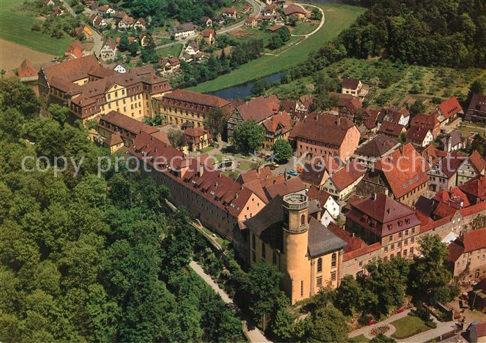 Kirchberg Jagst Fliegeraufnahme Altenpflegeheim Schlo
