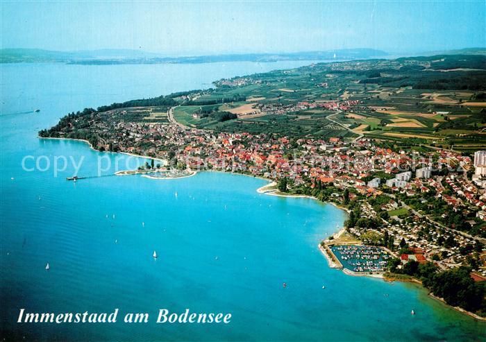 Immenstaad Bodensee Fliegeraufnahme Seeufer