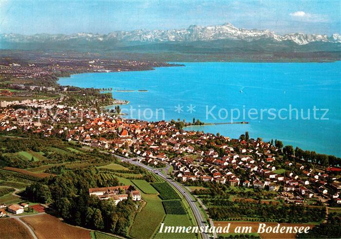 Immenstaad Bodensee Fliegeraufnahme mit Schloss-Hersberg