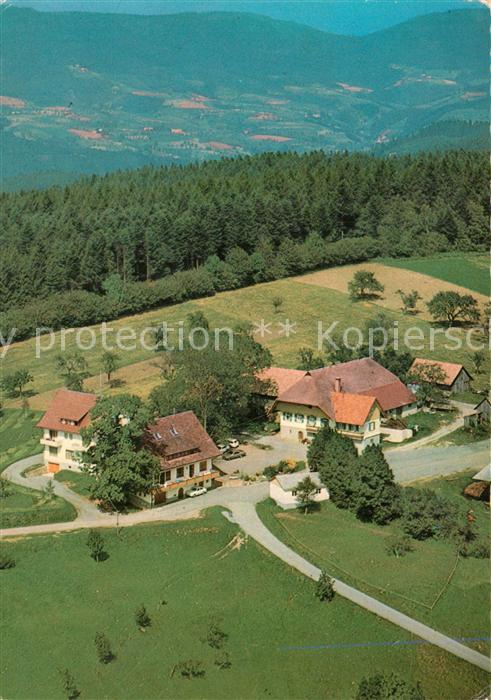 Haslach Kinzigtal Fliegeraufnahme Gasthaus-Nillhof