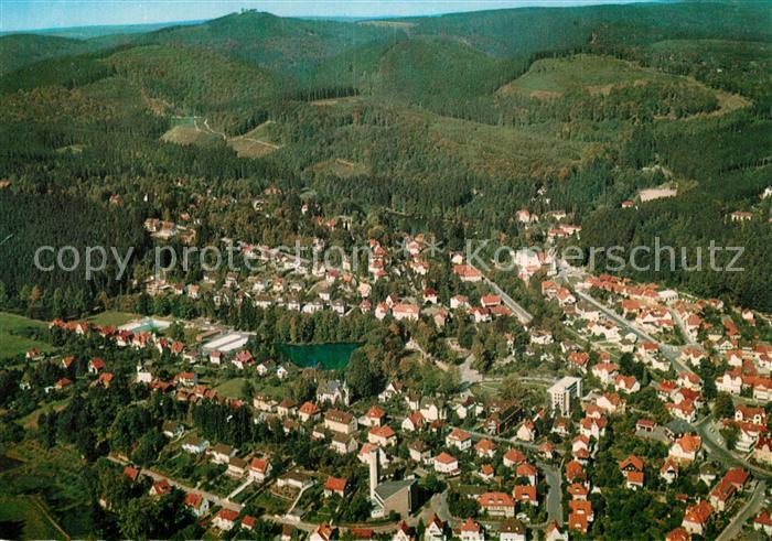 Bad Sachsa Harz Fliegeraufnahme Parkhotel Kurhaus Haus-Geogi