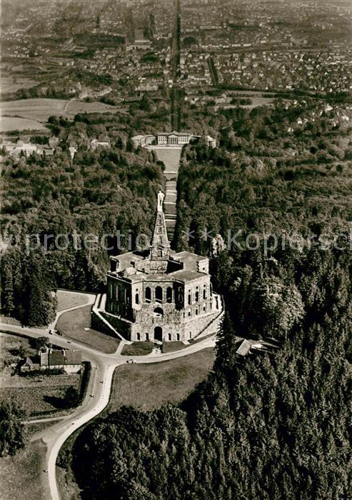 Kassel Fliegeraufnahme Wilhelmsh?he Herkules und Schlo