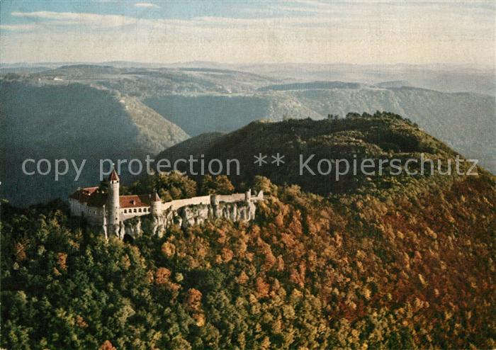 Burg Teck Fliegeraufnahme bei Owen Kirchheim