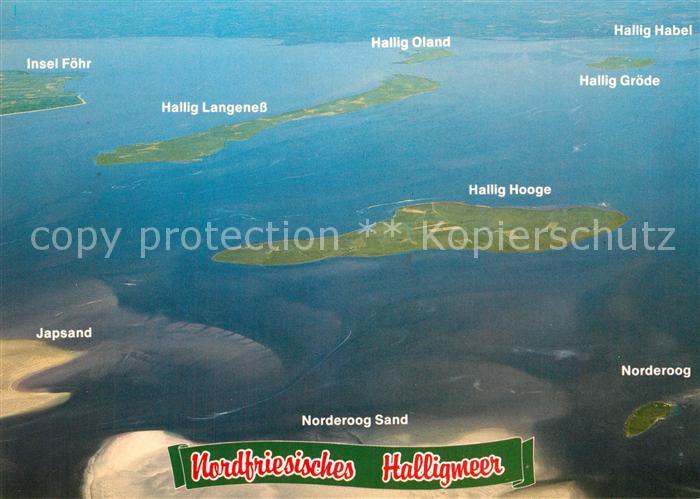 Hallig Hooge Fliegeraufnahme Nordfriesisches Halligmeer