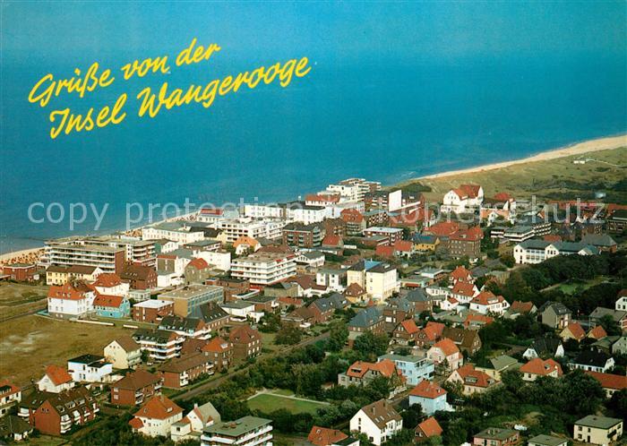 Wangerooge Nordseebad Fliegeraufnahme