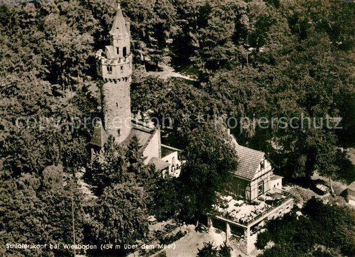 Schl?ferskopf Fliegeraufnahme Restaurant