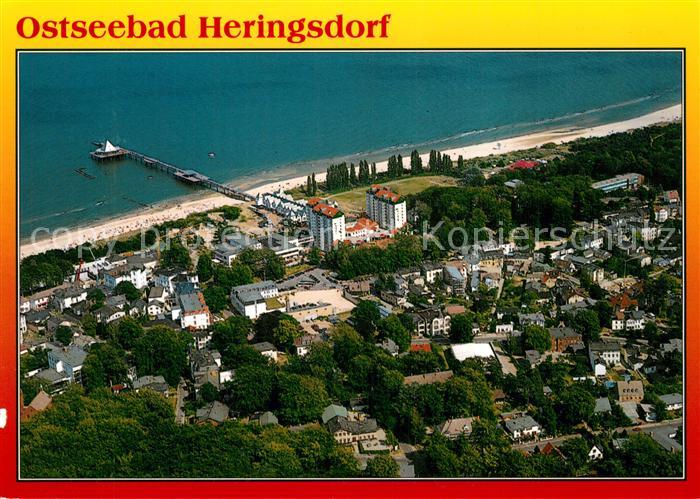 Heringsdorf Ostseebad Usedom Fliegeraufnahme mit Seebr?cke