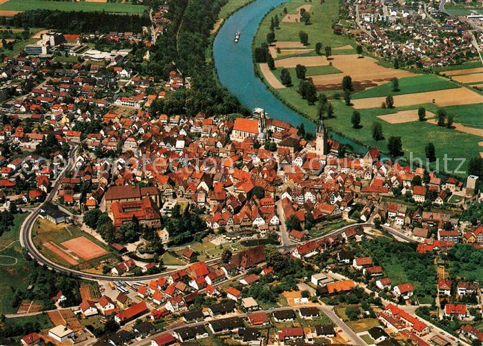 Bad Wimpfen Fliegeraufnahme Neckar