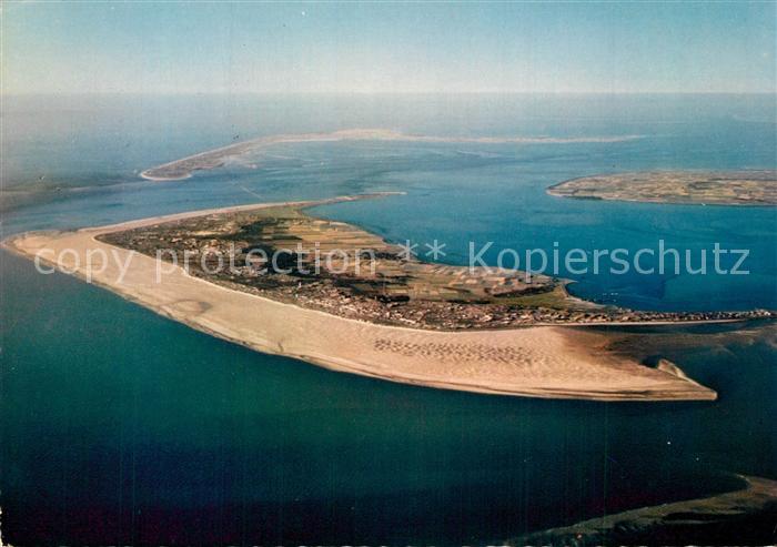 Amrum Fliegeraufnahme mit F?hr und Sylt