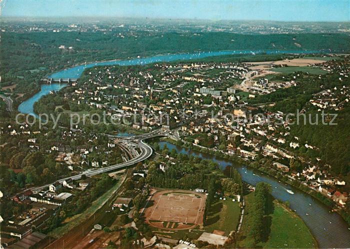 Werden Ruhr Fliegeraufnahme