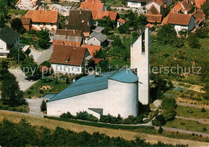 Rechtenbach Schweigen-Rechtenbach Fliegeraufnahme Kirche St. Sebastianus
