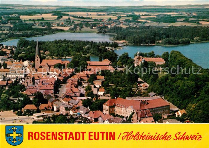 Eutin Fliegeraufnahme Rosenstadt