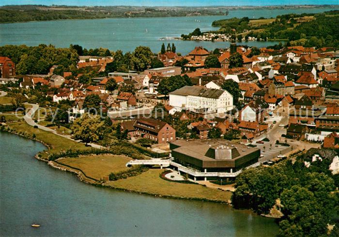 Ratzeburg Fliegeraufnahme Inselstadt Schwimmhalle Jugendherberge