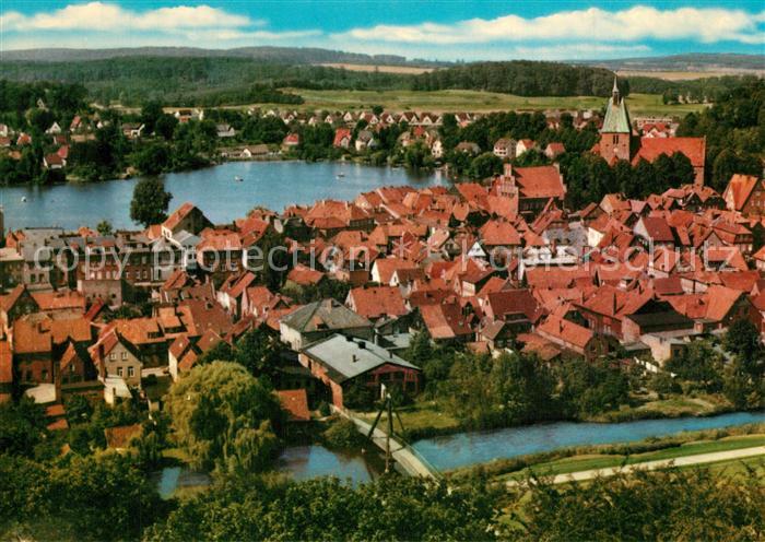 M?lln Lauenburg Fliegeraufnahme