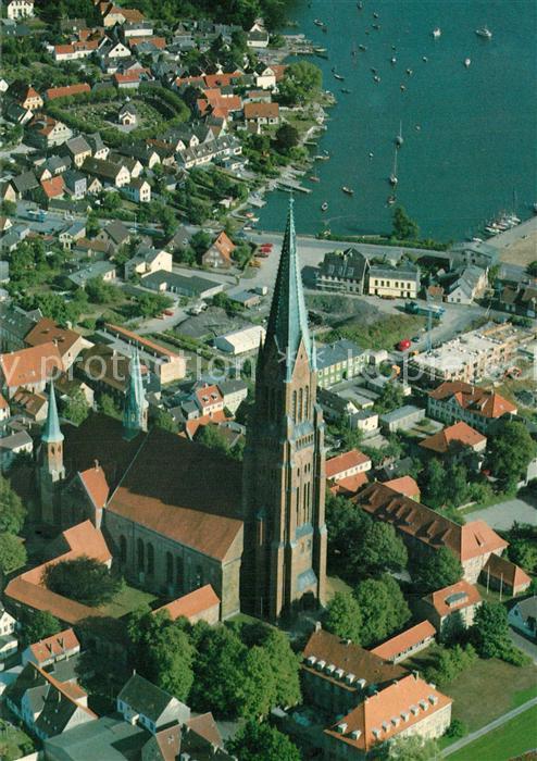 Schleswig Schlei Fliegeraufnahme Petri-Dom
