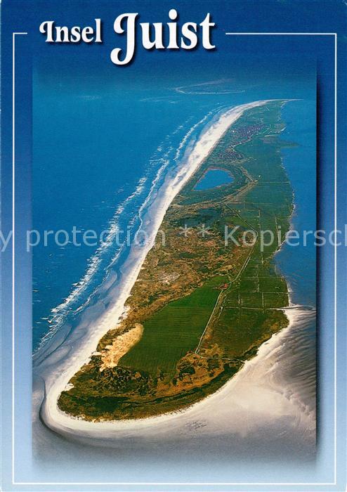 Juist Nordseebad Fliegeraufnahme