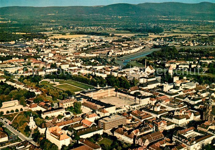 Rastatt Fliegeraufnahme mit Schloss