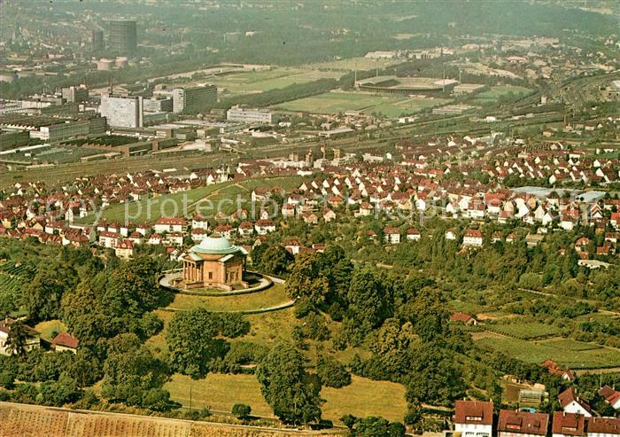 Rotenberg Stuttgart Fliegeraufnahme Grabkapelle auf dem W?rttemberg