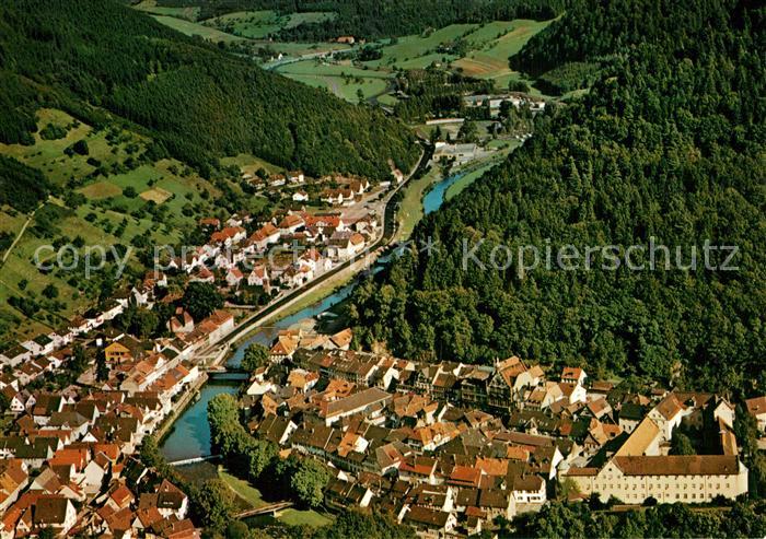 Wolfach Fliegeraufnahme Kinzigtal