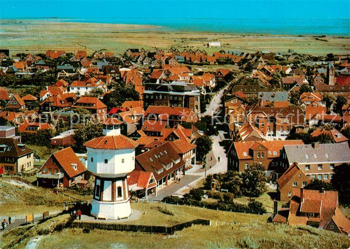 Langeoog Nordseebad mit Leuchtturm