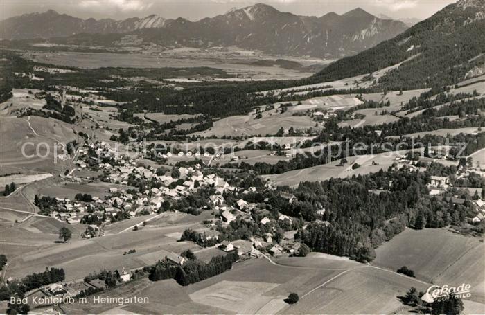 Bad Kohlgrub Fliegeraufnahme mit Heimgarten