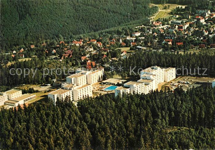 Hahnenklee-Bockswiese Harz Fliegeraufnahme