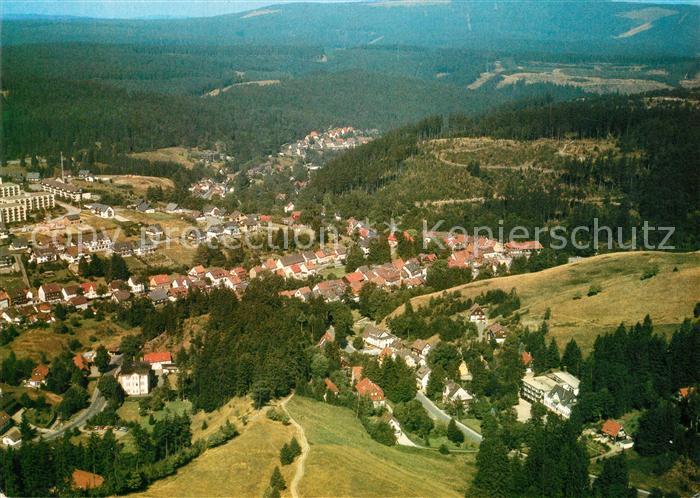 Altenau Harz Fliegeraufnahme
