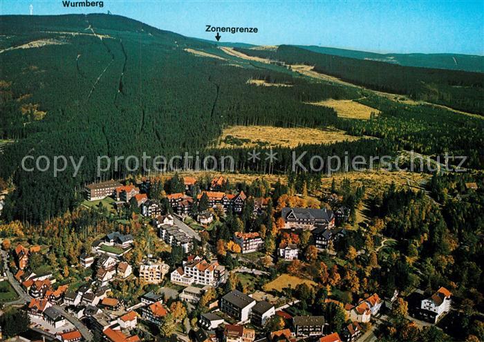 Braunlage Fliegeraufnahme mit Wurmberg