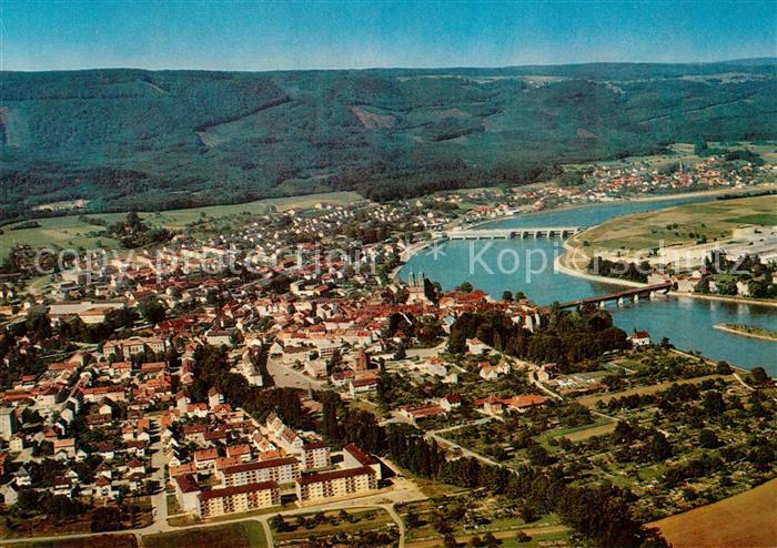 Saeckingen Rhein Fliegeraufnahme