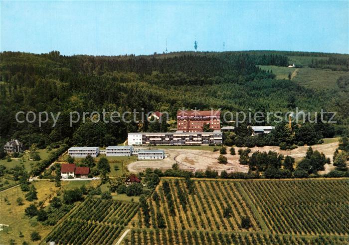 Koenigstuhl Heidelberg Sanatorium Heidelberg Fliegeraufnahme