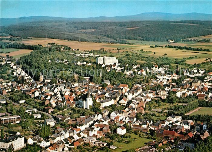 Camberg Bad Fliegeraufnahme mit Grossem Feldberg