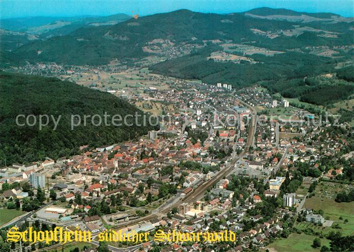 Schopfheim Fliegeraufnahme