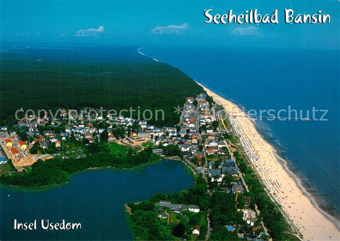 Bansin Ostseebad Fliegeraufnahme