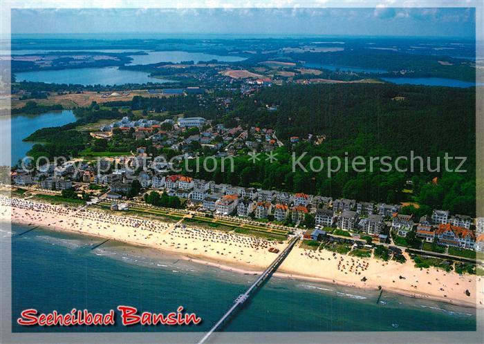 Bansin Ostseebad Fliegeraufnahme