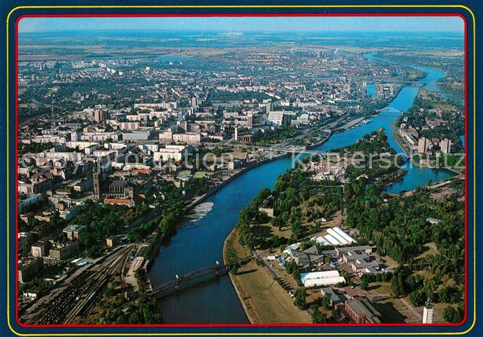 Magdeburg Fliegeraufnahme
