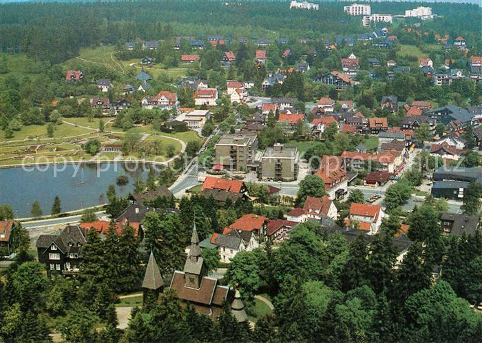 Hahnenklee-Bockswiese Harz Fliegeraufnahme