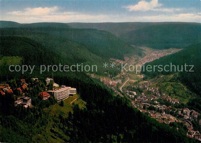 Wildbad Schwarzwald Fliegeraufnahme