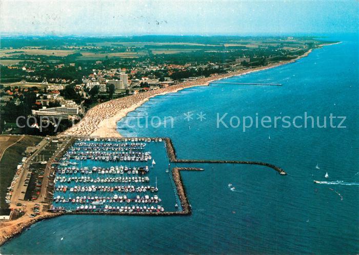 Groemitz Ostseebad Jachthafen Fliegeraufnahme