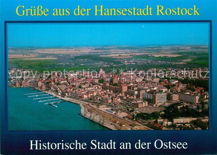Rostock Fliegeraufnahme