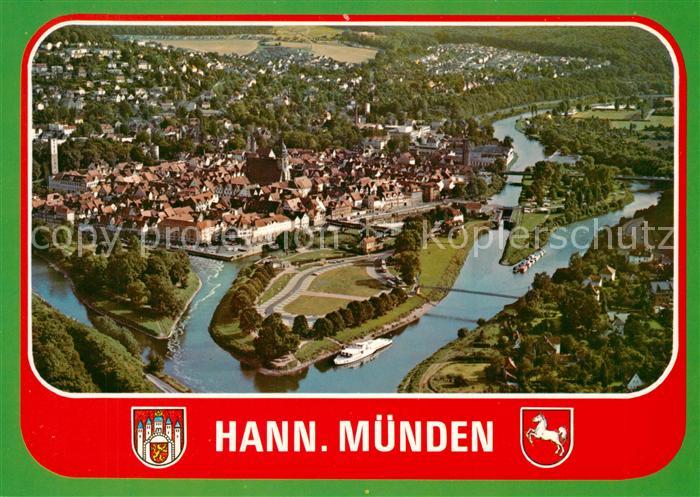 Hann. Muenden Fliegeraufnahme